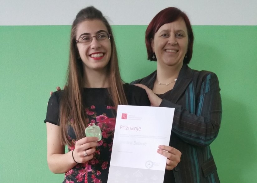 Valentina Bešenić druga na Državnom natjecanju u obrazovnom sektoru promet i logistika