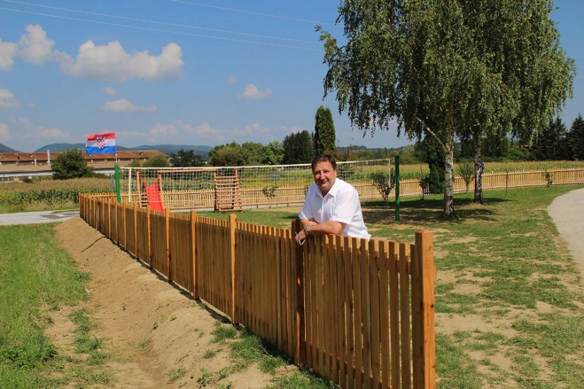 Uređeno igralište u naselju Gorica u Mjesnom odboru Lepoglava