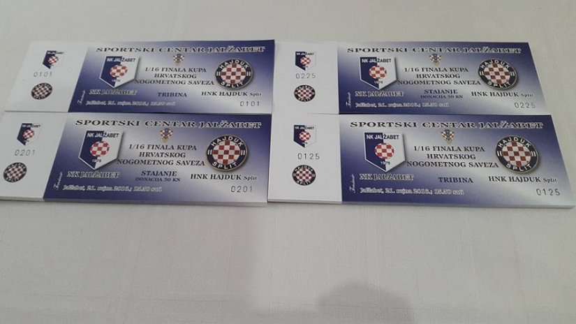 Počela prodaja ulaznica za Kup susret Jalžabeta s Hajdukom
