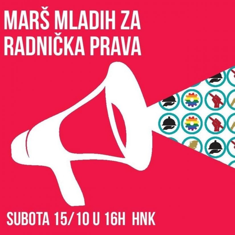 Mreža mladih Hrvatske u subotu poziva na &quot;Marš mladih za radnička prava&quot;