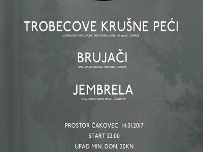 Trobecove krušne peći i Brujači nastupaju u Čakovcu