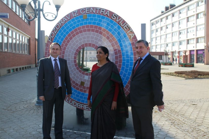 Veleposlanik Indije i indijska ministrica gospodarstva posjetili Grad Ludbreg