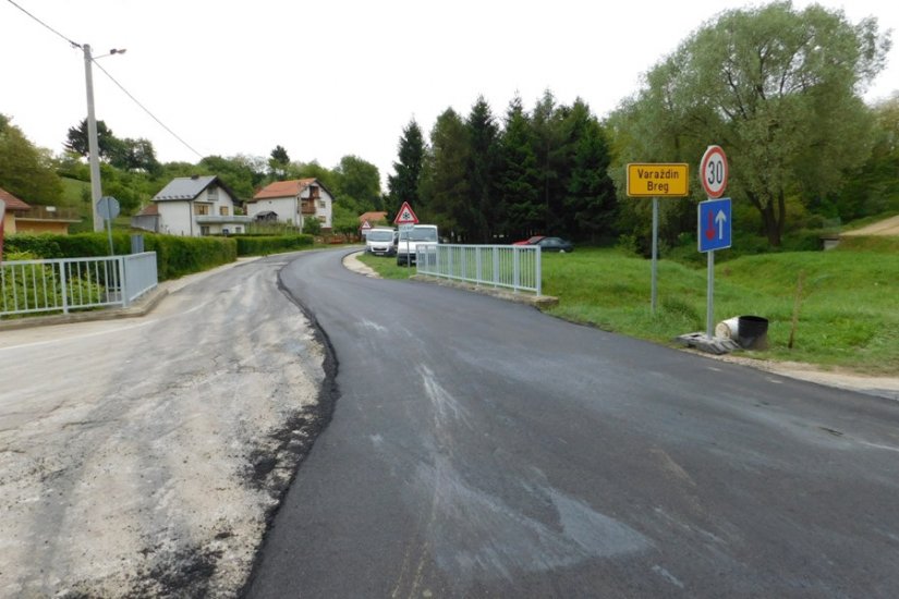 Općina G. Kneginec: Cesta kroz šumu Cukavec dobiva završni sloj asfalta