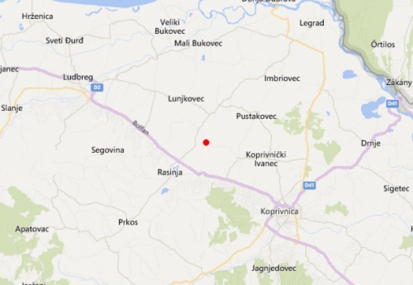 Slab potres nedaleko Koprivnice, no osjetili ga i na ludbreškom području!