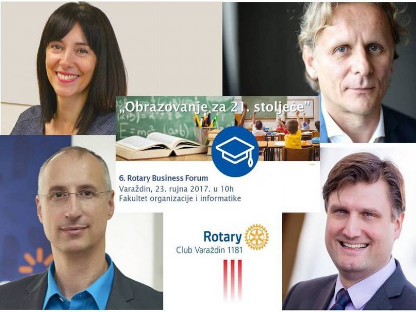 6. Rotary Business Forum: Divjak, Đikić, Puljak i Cvetojević o obrazovanju za 21. stoljeće