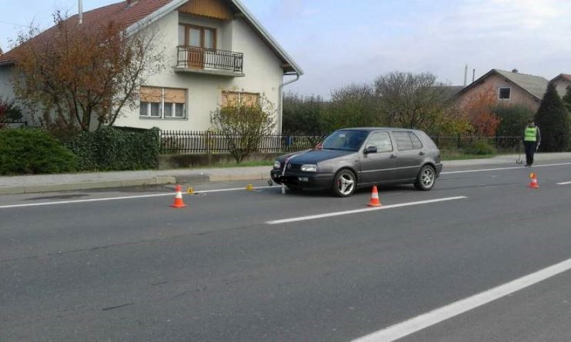 FOTO: U Hrašćici auto naletio na dijete (8) koje je hitno prevezeno u OB Varaždin