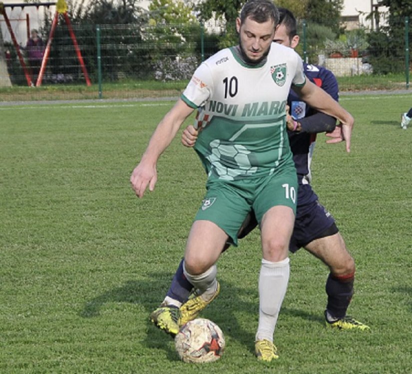 Igor Martan bio je strijelac jednog od dva gola Novog Marofa protiv Zelengaja