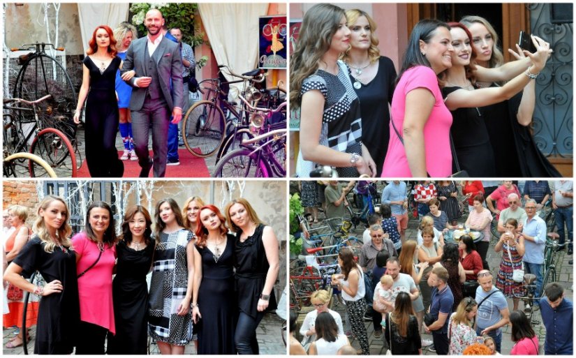 FOTO: Modna revija u sklopu Festivala varaždinskih dvorišta privukla brojne posjetitelje