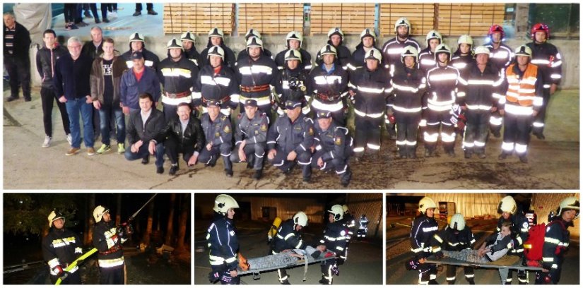 &quot;Požar&quot; na pilani Friščić u Dubravi K. gasilo 37 vatrogasaca iz Hrvatske i Slovenije
