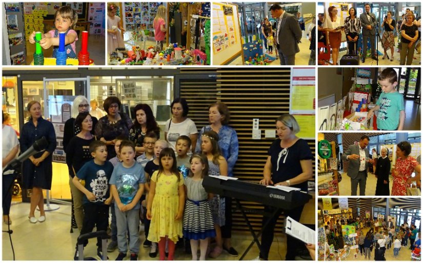Uoči proslave novomarofskog Dana grada otvorena izložba dječjih radova „Zajedno u različitosti”