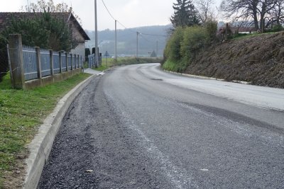 Općina Visoko: Radovi na sanaciji županijske ceste Breznica - Visoko - Sudovec