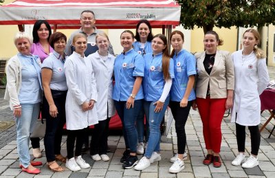 FOTO Varaždinska podružnica HULL-a obilježila Svjetski dan svjesnosti o limfomima