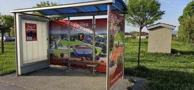 FOTO Autobusna stajališta u Sračincu i Svibovcu Podravskom oslikana motivima općine