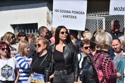 Štrajkašicama Varteksa potporu iskazala Ivančica Pahor