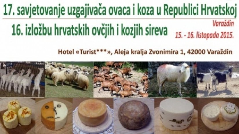 17. savjetovanje za uzgajivače ovaca i koza i 16. državna izložba ovčjih i kozjih sireva