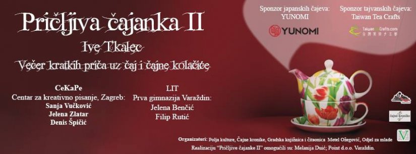 Pričljiva čajanka II Ive Tkalec uz goste iz CeKaPe-a i LIT-a