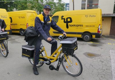 Poštari dobili 180 električnih bicikala iz Ludbrega