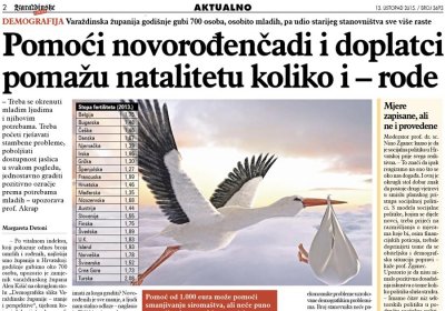 Zašto vodeći demografi tvrde da dječji doplaci pomažu većem natalitetu kao i rode?