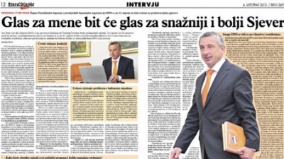 &#039;&#039;Glas za mene bit će glas za snažniji i bolji Sjever&#039;&#039;