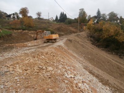 Sanacija klizišta u Hrastovcu pri samom kraju