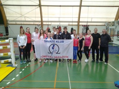 Članovi Savate kluba Omega Varaždin