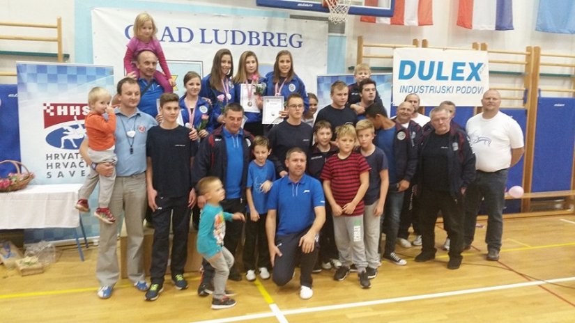 Berba medalja za članove Hrvačkog kluba Ludbreg