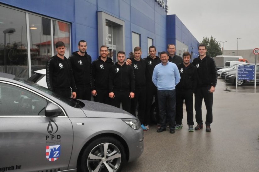 Rukometašima PPD Zagreba novi Peugeoti Automobila Lončar