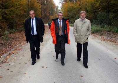 Župan Štromar obišao radove u Dugom Vrhu
