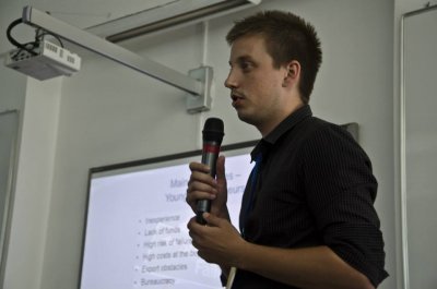 Mario Žuliček na konferenciji u Almatyju u Kazahstanu
