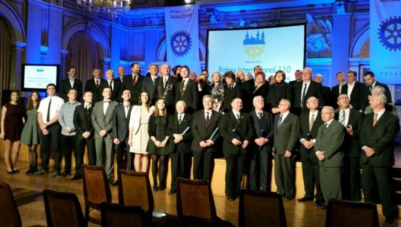 VIDEO,FOTO: Proslava 85. obljetnice Rotarijanstva u Varaždinu i 110. obljetnice Rotarijanstva u svijetu