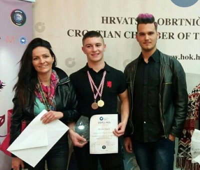 Mladi toplički frizer postao juniorski prvak Hrvatske