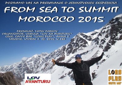 Putopisno predavanje &quot;From Sea to summit - Morroco 2015&quot;