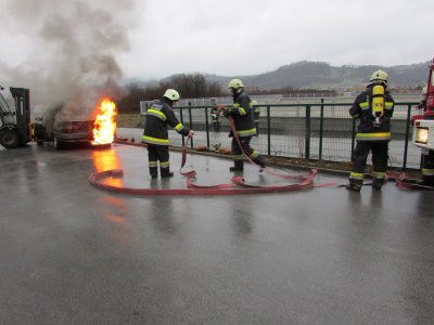 FOTO: Združena vježba Vatrogasne zajednice Grada Novog Marofa