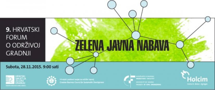 9. Hrvatski forum o održivoj gradnji raspravlja o zelenoj javnoj nabavi