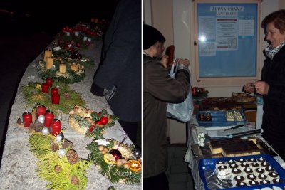 FOTO Sveti Ilija: Kupnjom adventskih vjenčića i kolača pokazali veliko srce