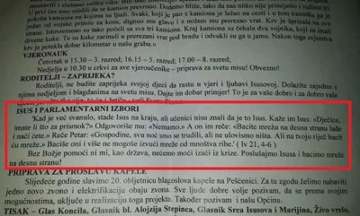 Vinički župnik o izborima: Bacimo mreže na desnu stranu