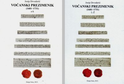 Izdan &quot;Voćanski prezimenik&quot; Župe sv. Martina u Donjoj Voći