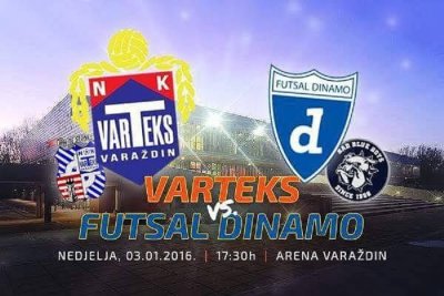Sutra ekshibicija u dvorani na Dravi: NK Varteks – Futsal Dinamo!