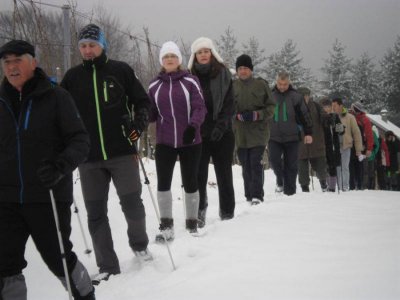 FOTO: Prekrasan zimski ugođaj blagdanskog pješačenja DŠR-a Lančić-Knapić