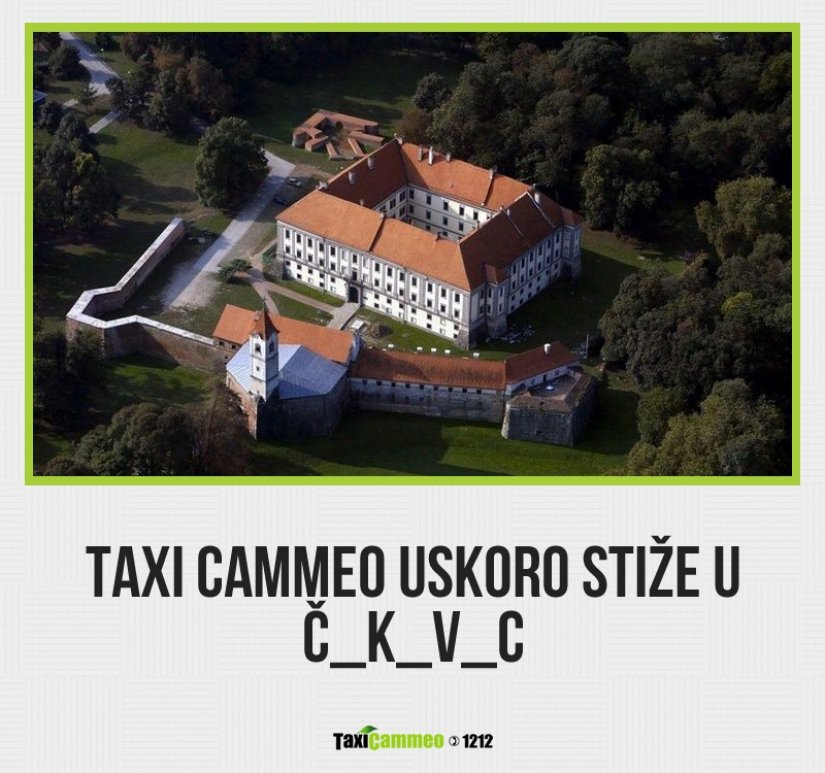 Taxi Cammeo uskoro stiže u Čakovec