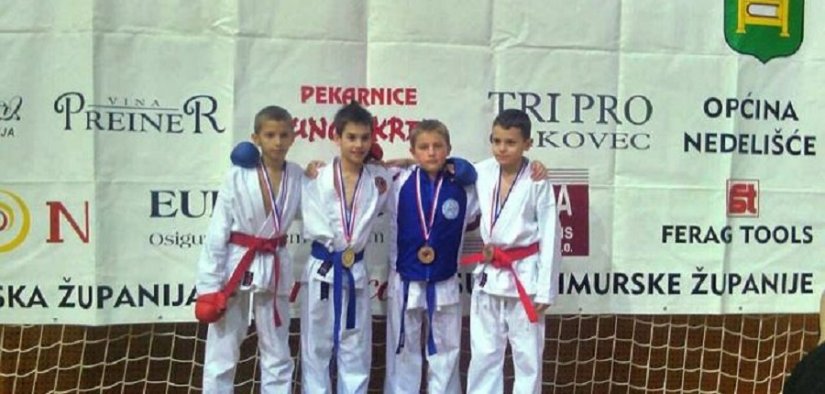 Uspješni članovi Karate kluba Klenovnik na turniru u Nedelišću