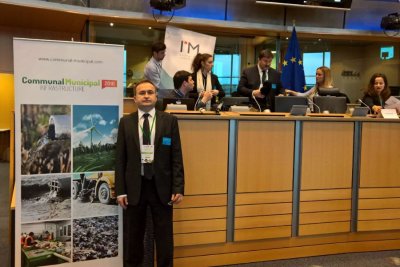 Ludbreški gradonačelnik Dubravko Bilić na konferenciji u Bruxellesu