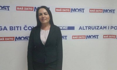 Zapošljavanje je spominjala i MOST-ova ministrica uprave Dubravka Jurlina Alibegović