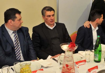 Milanović u Varaždinu osvanuo s golemom modricom na licu