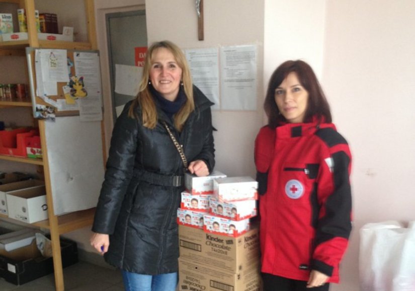 Crveni križ: Donacija žitnih pahuljica i čokolade za korisnike u Varaždinu