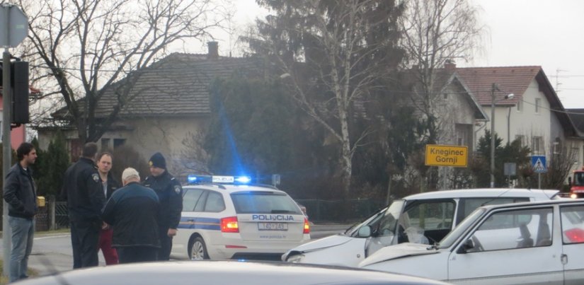 U sudaru u Gornjem Knegincu ozlijeđena jedna osoba