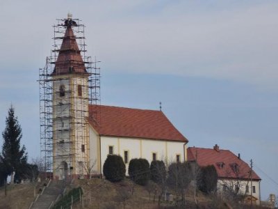 Obnovljeno krovište tornja crkve sv. Barbare