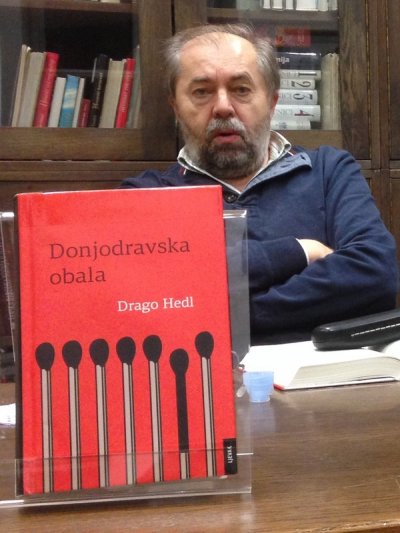 Drago Hedl u Gradskoj knjižnici Metel Ožegović Varaždin