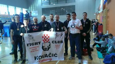 Borcima Fight cluba Kovačić 9 medalja