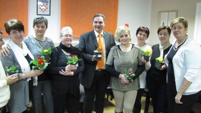 FOTO: Obilježen Dan žena u 1. Mjesnom odboru Centar Varaždin